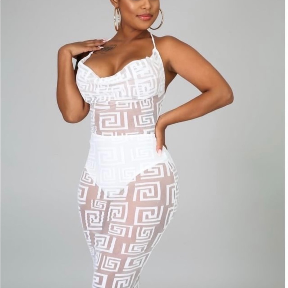 Mesh Maze Dress